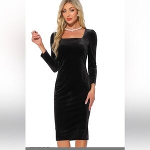 Velvet  Dress Black  Whimsigoth Gothic Made in 🇺🇸 Victorian